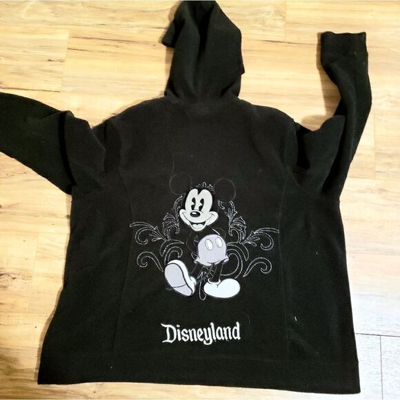 Disneyland | Fleece B&W Mickey Mouse Jacket - Picture 1 of 5